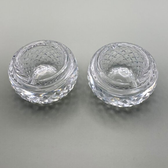 Vintage Waterford Cut Crystal Ashtray Set - Picture 3 of 11